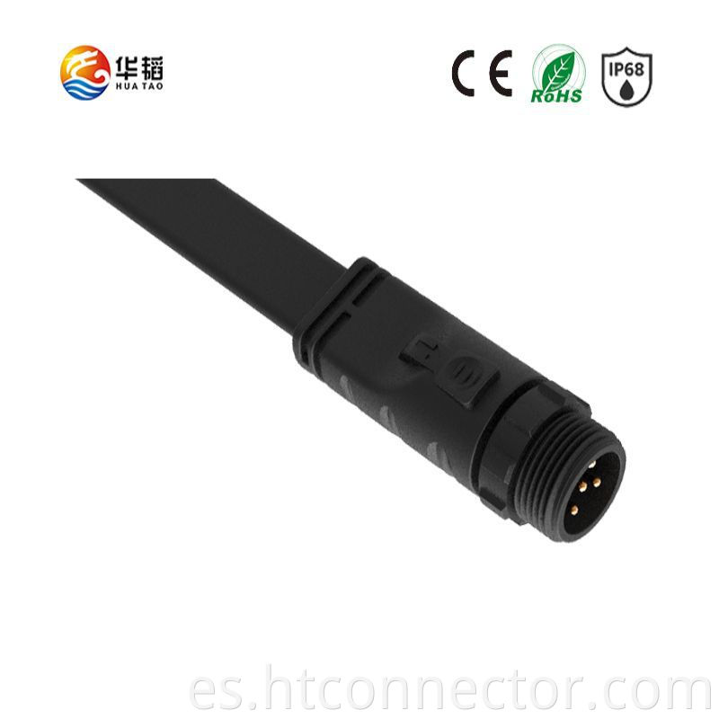 Waterproof plug wire